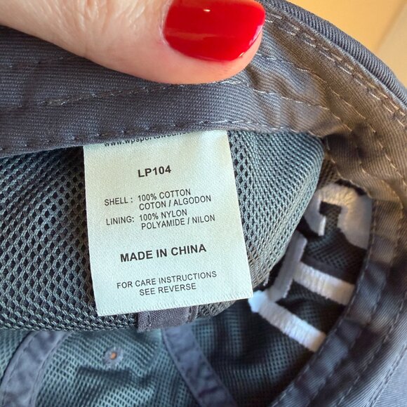 Gray STL Embroidered Hat - Picture 4 of 4